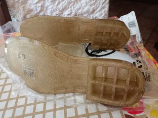 Infradito Michael Kors oro glitter nuove