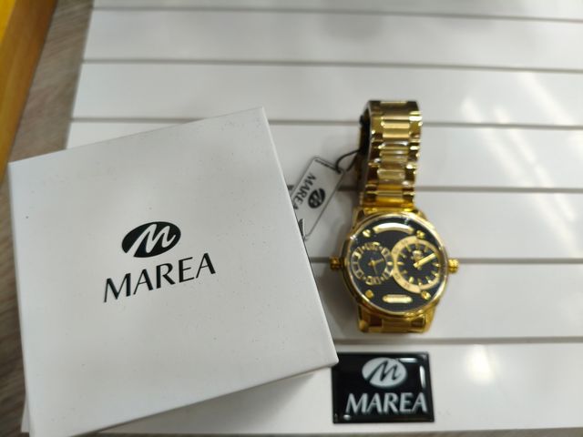 Reloj Marea Hombre XL dorado