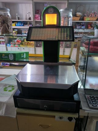 Balanza registradora - báscula comercio