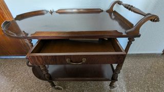 Carrito camarera madera vintage