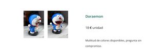 Figura Doraemon 3D