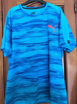 Camiseta Puma Hombre - Azul