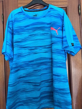 Camiseta Puma Hombre - Azul