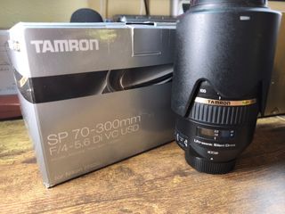 Objetivo Tamron 70-300mm para Nikon