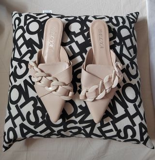 Zapatos BELYA beige mujer, talla 36