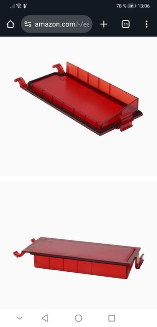 H Tapa roja aspiradora