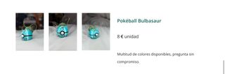 Pokéball Bulbasaur 3D