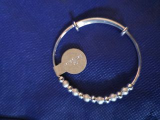 Pulsera plata - Ajustable