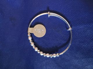 Pulsera plata - Ajustable