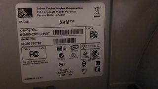 Impressora Zebra S4M - Etiquetas Térmicas