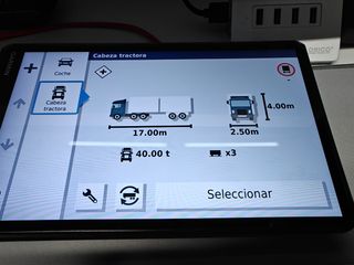 GPS GARMIN DELZ LGV 1000 PARA CAMIONES