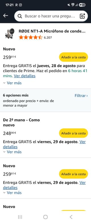Micrófono RØDE NT1-A