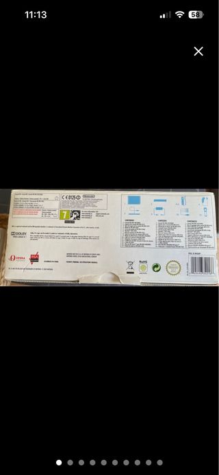 Nintendo Wii - Blanca- en caja-3 mandos, 8 juegos.