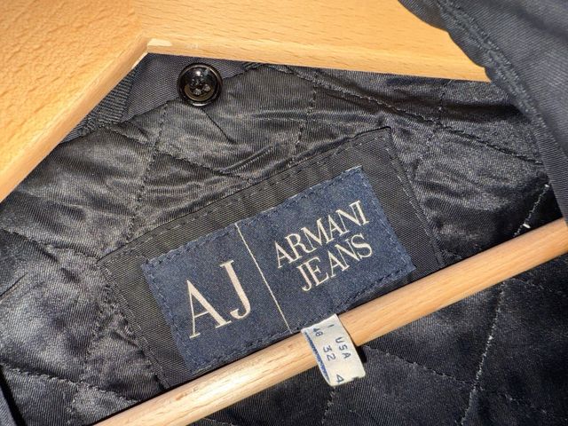 Giubbotto Armani Jeans Uomo Nero