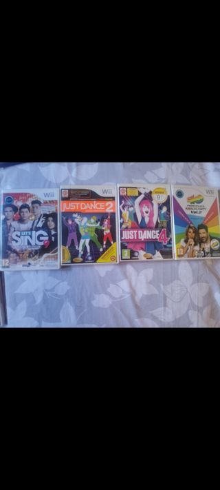 Juegos Wii: Just Dance, Let's Sing