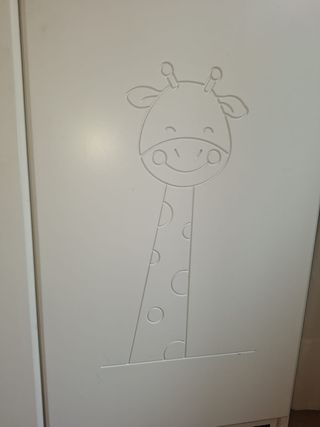 Muebles infantiles: Armario + Cómoda + Cuna