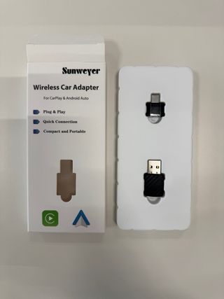 Adaptador inalámbrico CarPlay & Android Auto