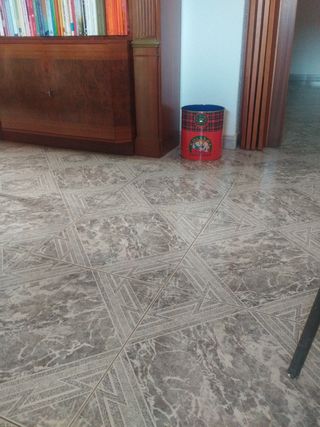 Papelera infantil vintage Colegio