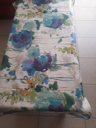 Mantel mesa bajo - Lino multicolor