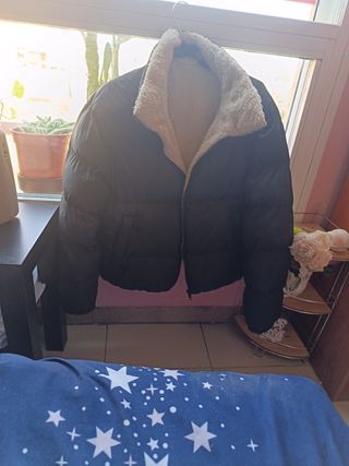 Chaqueta negra niña talla S