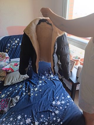 Chaqueta negra niña talla S