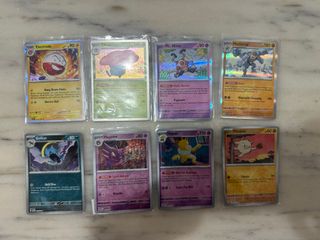 Pokémon 151: 8 cartas holo/reverse