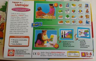 Juego Lletrejar Educativo 5-6 años