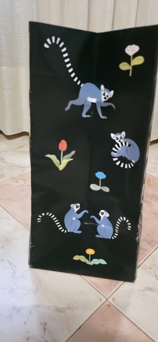 AUTENTICO  BOLSON  LOEWE -  Negro/Multicolor