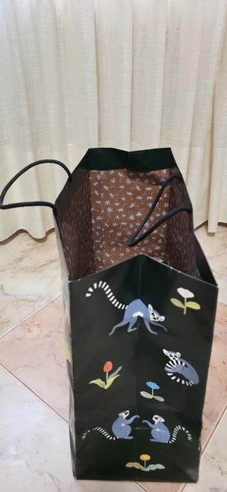 AUTENTICO  BOLSON  LOEWE -  Negro/Multicolor