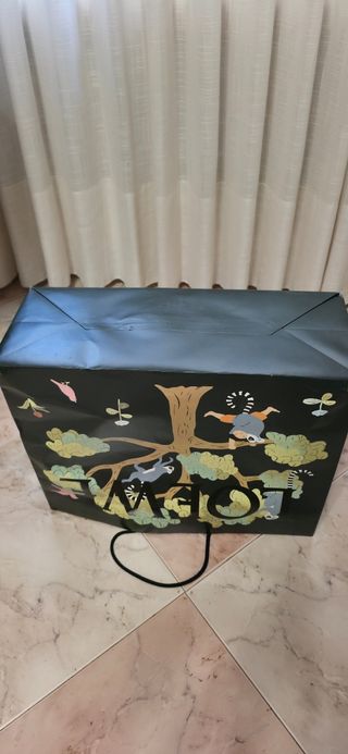 AUTENTICO  BOLSON  LOEWE -  Negro/Multicolor