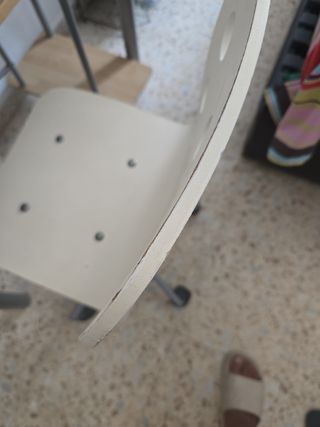 Escritorio madera metal - Silla