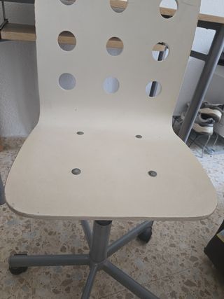 Escritorio madera metal - Silla