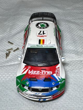 Scalextric Skoda Fabia WRC