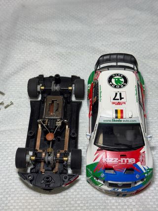 Scalextric Skoda Fabia WRC