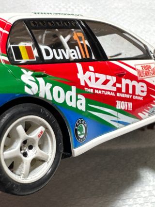 Scalextric Skoda Fabia WRC