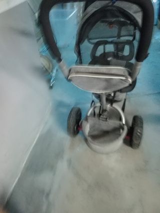 Born 2 Shine carrito gemelar tándem plegable