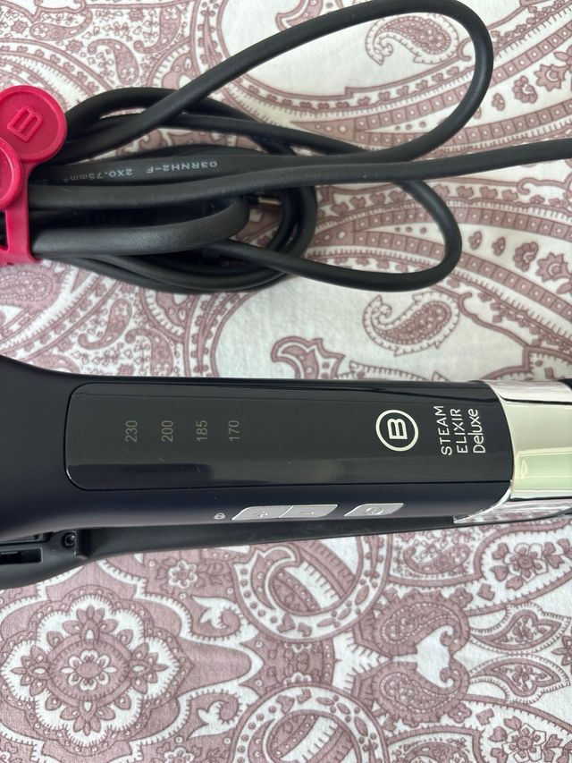 Plancha Pelo de vapor Bellissima Steam Elixir