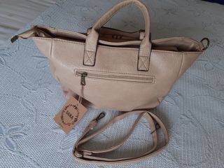 Bolso SARABAG beige NUEVO 