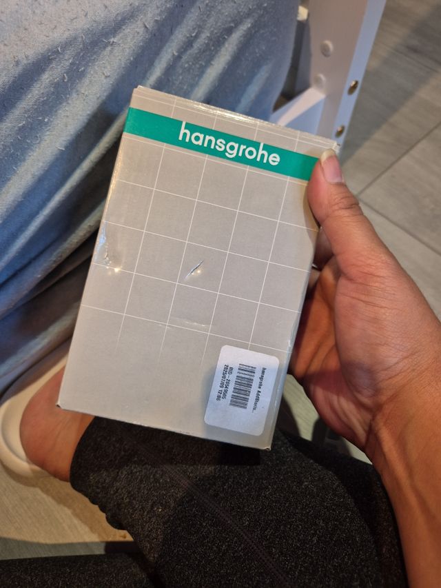 Portarollos Hansgrohe - Negro