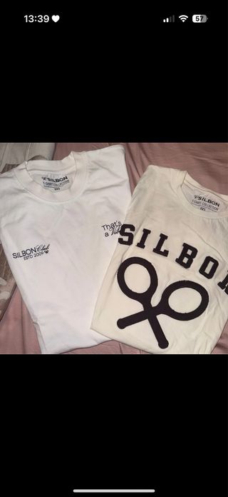 2 Camisetas SILBON XS