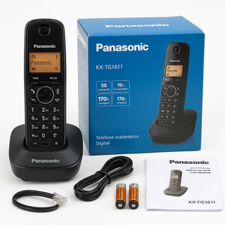 Teléfono Panasonic KX-TG1611 - inalámbrico