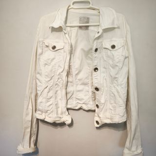 Chaqueta vaquera blanca