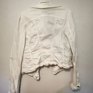 Chaqueta vaquera blanca