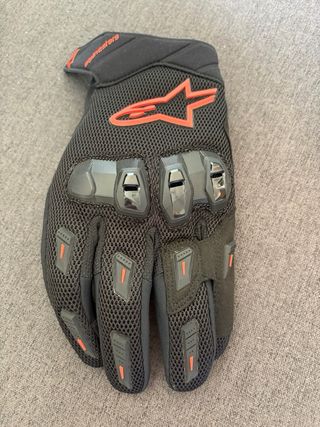 Guantes Alpinestars SPZ5 Air - Negro/Rojo. Talla L