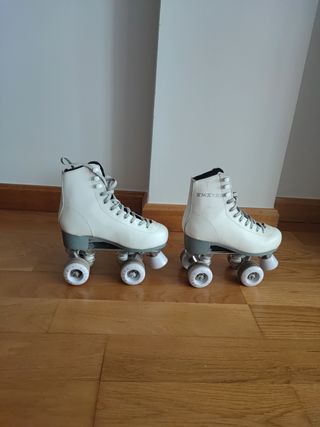 Patines Amaya talla 34 - Blancos