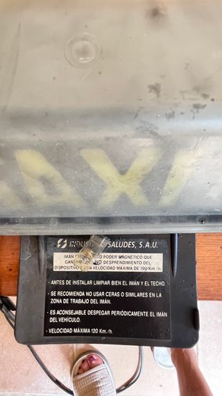Luz Taxi vintage