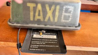 Luz Taxi vintage