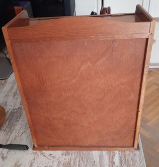 Mueble madera vintage 2 cajones
