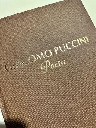 Giacomo Puccini Poeta