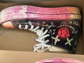 Converse Victoria pintadas a mano